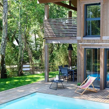 וילה 4 Parentales-piscine Chauffee-climatisation-moliets *